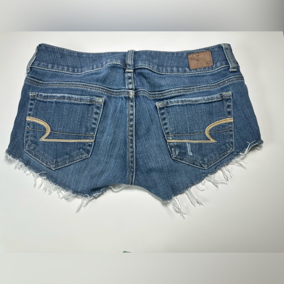 Vintage Y2K Womens American Eagle 2in Inseam artist Shorts S 2 - Picture 6 of 6